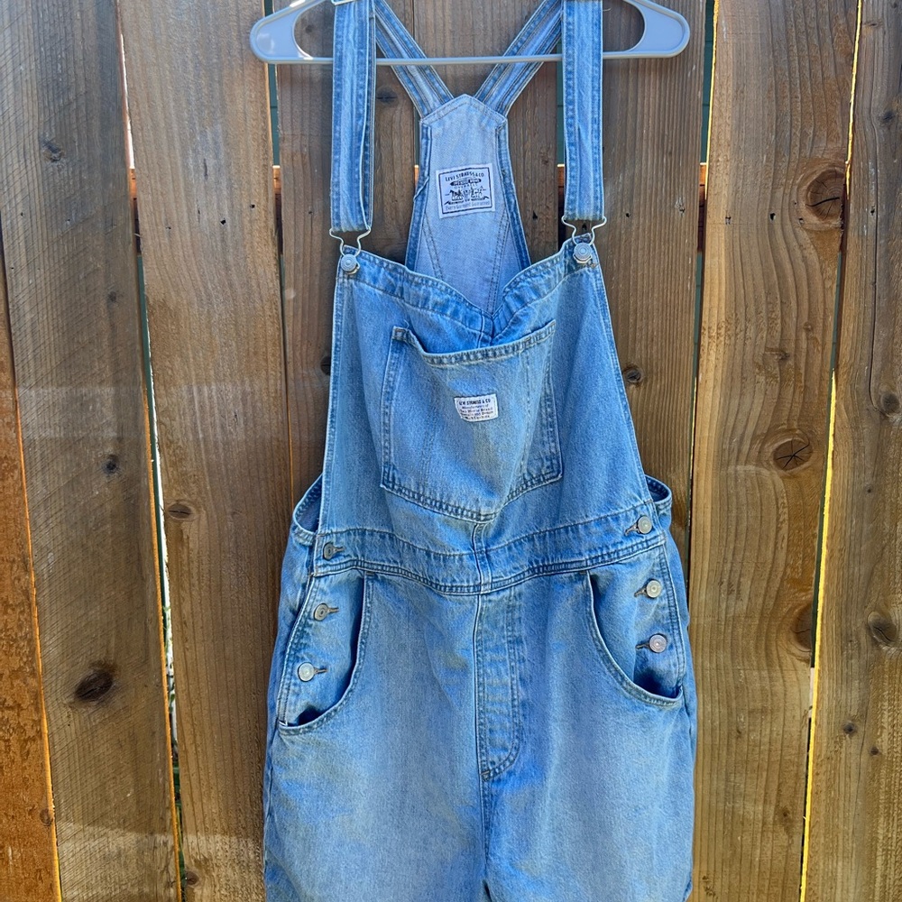 Blue Denim Overalls